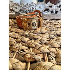 Vintage Leather Belt Set